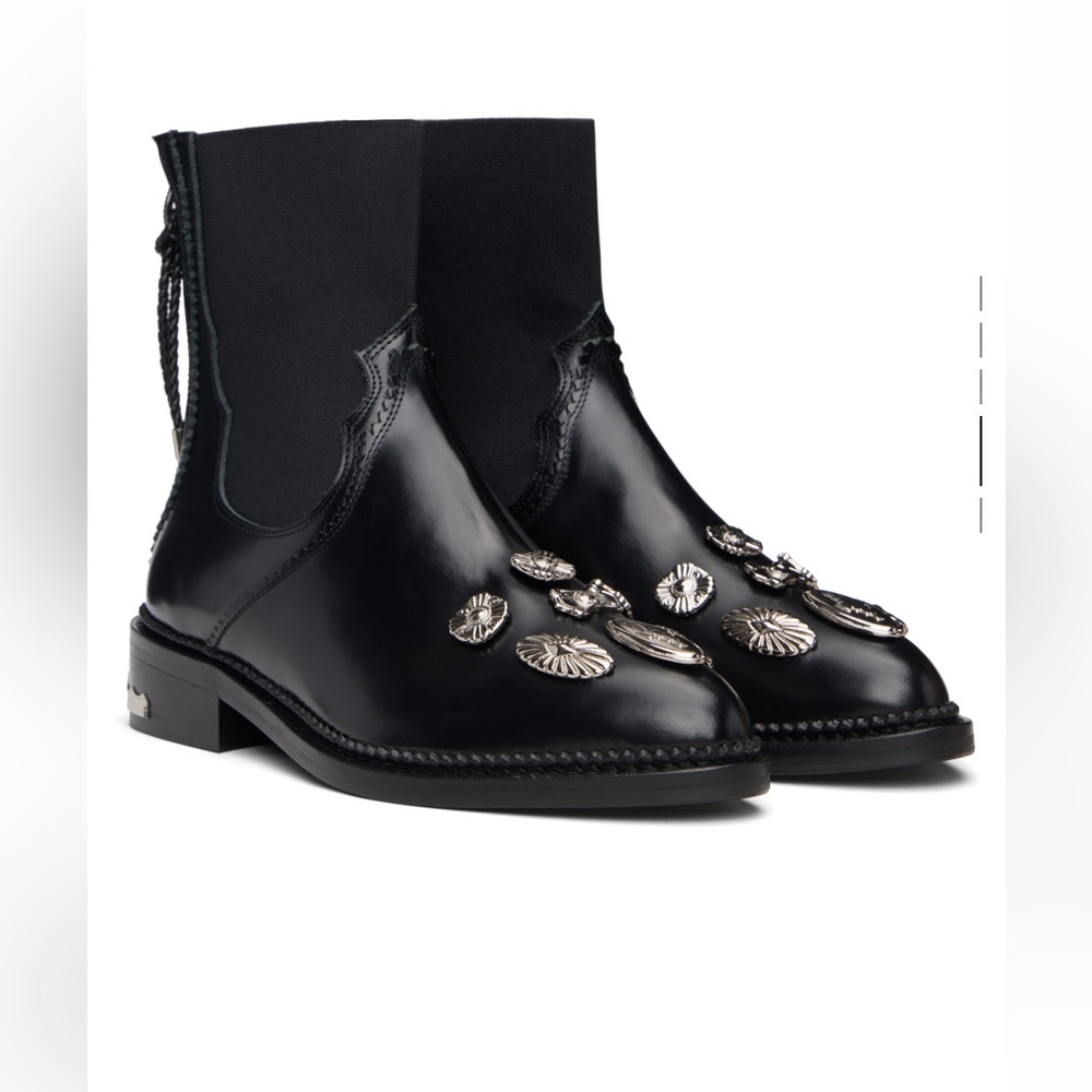 Toga black Polido boots